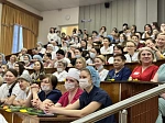 В Клинике БГМУ в преддверии Международного женского дня прошла торжественная оперативка