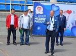 На стадионе «Динамо» прошло спортивно-оздоровительное мероприятие «Университет – моя семья!» среди сотрудников и профессорско-преподавательского состава БГМУ