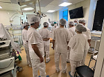 A delegation of urologists from Tajikistan visited the BSMU clinic