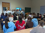 Школьники знакомятся со специальностью «Лечебное дело»