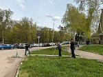 Готовимся к Первомаю: в Клинике БГМУ прошел масштабный субботник