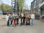 Готовимся к Первомаю: в Клинике БГМУ прошел масштабный субботник