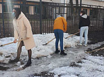 Студенты медицинского колледжа БГМУ приняли участие в субботнике
