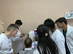 Иностранные студенты БГМУ освоили азы экспериментальной медицины