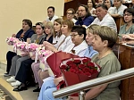 В Клинике БГМУ прошла торжественная оперативка, посвящённая 81-й годовщине Великой Победы
