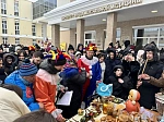 В студенческом городке Университета отметили Масленицу 