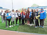 На стадионе «Динамо» прошел фестиваль спорта по выполнению Всероссийского физкультурно-спортивного комплекса «Готов к труду и обороне» среди сотрудников и профессорско-преподавательского состава БГМУ