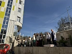 От стройплощадки до зеленого оазиса: коллектив Университета и Клиники благоустраивает площадку Института трансляционной медицины