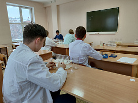В БГМУ прошел региональный этап Всероссийской олимпиады школьников по химии