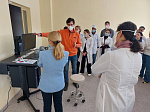 Мастер-класс для преподавателей кафедры оториноларингологии в федеральном аккредитационном центре БГМУ на обучающих симуляционных оборудованиях