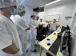 Делегация урологов из Таджикистана посетила клинику БГМУ