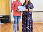 Foreign students from BSMU won prizes in the III Festival of the Russian Language, dedicated to the Day of Slavic Literature and Culture, which was held at the Military Institute