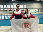 Побеждаем на всех международных площадках: спортсмены БГМУ завоевали медали на Международном турнире по плаванию в Гомеле
