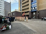 Ветеран Великой Отечественной Войны Асхат Мингазетдинов поздравил с Днем Победы ректора, сотрудников и студентов Университета