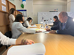 Студенты-медики и руководство университета открыли первый день голосования на выборах Главы РБ 