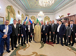 Участники Международного конгресса встретились с Шейх-уль-Исламом, Верховным муфтием России Талгатом Сафа Таджуддином