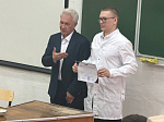 Студент лечебного факультета принял участие в международной научной конференции в Омске « IV Всероссийской научной сессии молодых ученых и студентов»
