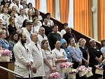 В Клинике БГМУ прошла торжественная оперативка, посвящённая 81-й годовщине Великой Победы