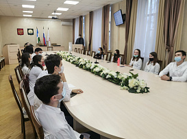 Презентация стратегии развития вуза в рамках программы «Приоритет 2030» для студентов и молодых ученых БГМУ
