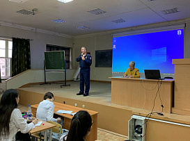 Кураторский час на тему гражданско-патриотического воспитания студентов педиатрического факультета