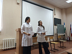 Завершающее занятие школы «Юный медик»