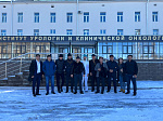Делегация урологов из Таджикистана посетила клинику БГМУ